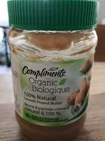 Mängden socker i Beurre D'arachide Biologique (crémeux )