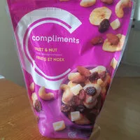 Mängden socker i Fruit & nut trail mix
