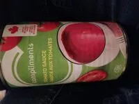 Mängden socker i Sauce tomate