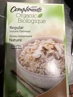 Mängden socker i Organic instant oatmeal
