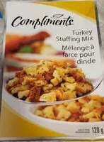 Mängden socker i Turkey Stuffing Mix