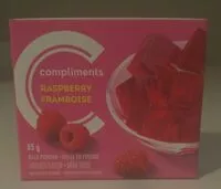 Mängden socker i Raspberry Jelly Powder