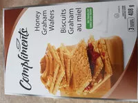 Mängden socker i Biscuits Graham au miel