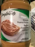 Mängden socker i Beurre arachide cremeux