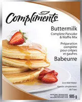 Mängden socker i Buttermilk complete pancake & waffle mix