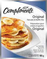 Mängden socker i Original pancake & waffle mix