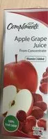 Mängden socker i Jus De Pomme Et De Raisin