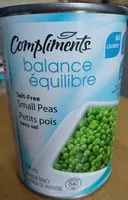 Mängden socker i petit pois sans sel