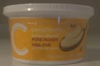 Mängden socker i Natural Creamed Pure Honey