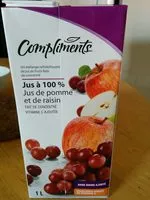 Mängden socker i 100% Apple Grape Juice from Concentrate