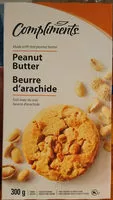 Mängden socker i compliments peanut butter