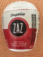 Mängden socker i Fruit Punch Flavour Zaz