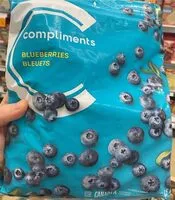 Mängden socker i Blueberries