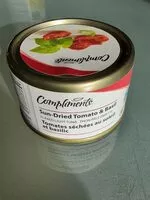 Mängden socker i Thon tomates séchées  et basilic