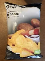 Mängden socker i Barbecue potato chips