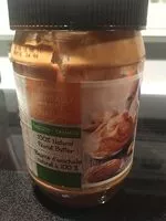 Mängden socker i Natural smooth peanut butter