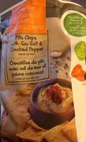 Mängden socker i Croustilles de pita avec sel de mer et poivre clncassé