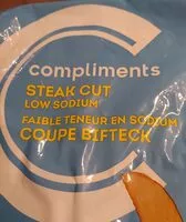 Mängden socker i Steak cut fried potatoes low sodium