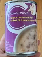 Mängden socker i Cream of Mushroom