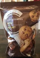 Mängden socker i Compliments milk chocolate chips