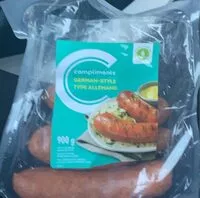 Mängden socker i German Style Sausages