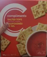 Mängden socker i Salted crackers