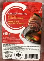 Mängden socker i Viande à fondue