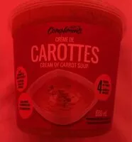 Mängden socker i Creme de carottes