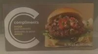 Mängden socker i Angus Beef Burgers