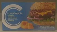 Mängden socker i Cheddar Beef Burgers