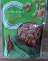 Mängden socker i Arachides cuites à la marmites, saveur lime et chili