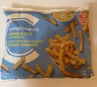 Mängden socker i Crinkle Cut Low Sodium