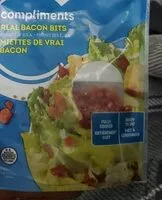 Mängden socker i Bacon bits