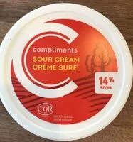 Mängden socker i Crème sure