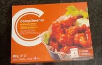 Mängden socker i Buffalo-Style Chicken Wings