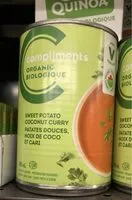 Mängden socker i Soupe patqtes rouces noix de coco et cari