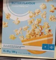 Mängden socker i pop corn