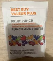 Mängden socker i Fruit Punch Flavoured Drink Crystals
