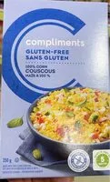 Mängden socker i 100% corn couscous