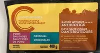 Mängden socker i Saucisses de porc originales