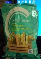 Mängden socker i Sea Salt Veggie Snac