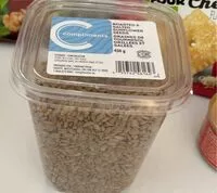 Mängden socker i Graines de tournesol grillées et salées