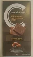 Mängden socker i Caramel & Sea Salt Swiss Milk Chocolate