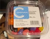 Mängden socker i jelly beans