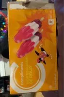 Mängden socker i Sucettes glacées de rolly