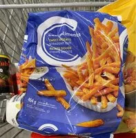 Mängden socker i Patate douce