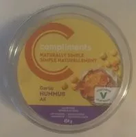 Mängden socker i Garlic Hummus