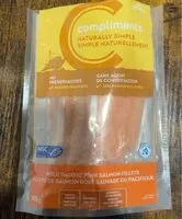 Mängden socker i Wild Pacific Pink Salmon Fillets
