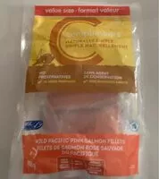 Mängden socker i Filet de saumon rose sauvage du pacifique