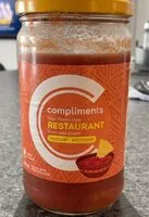 Mängden socker i Salsa style restaurant moyenne